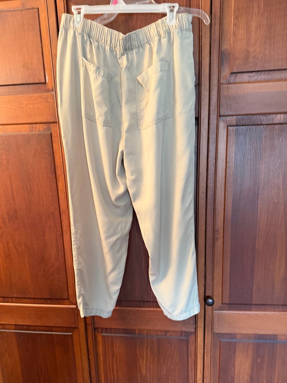 LOFT women’s pleated front slacks Tan size Medium - Picture 2 of 8